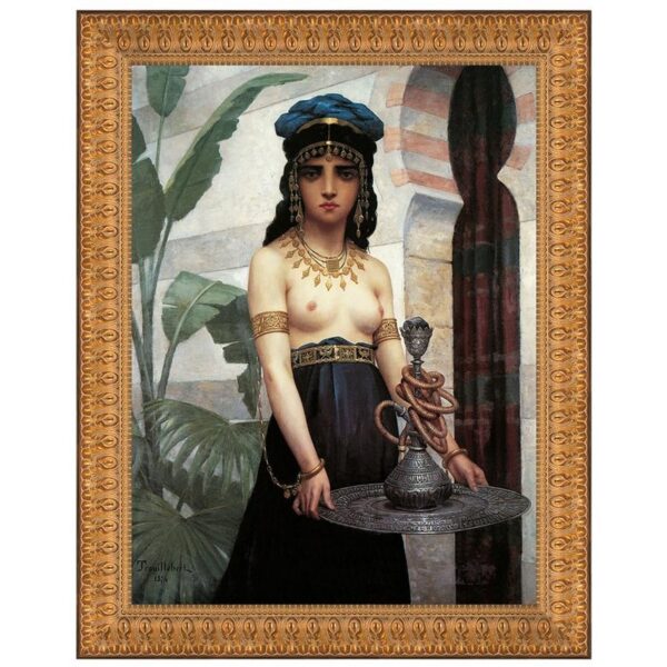 Design Toscano DA4374 37 1/2 Inch The Harem Servant Girl 1874 Canvas Replica Painting - Grande