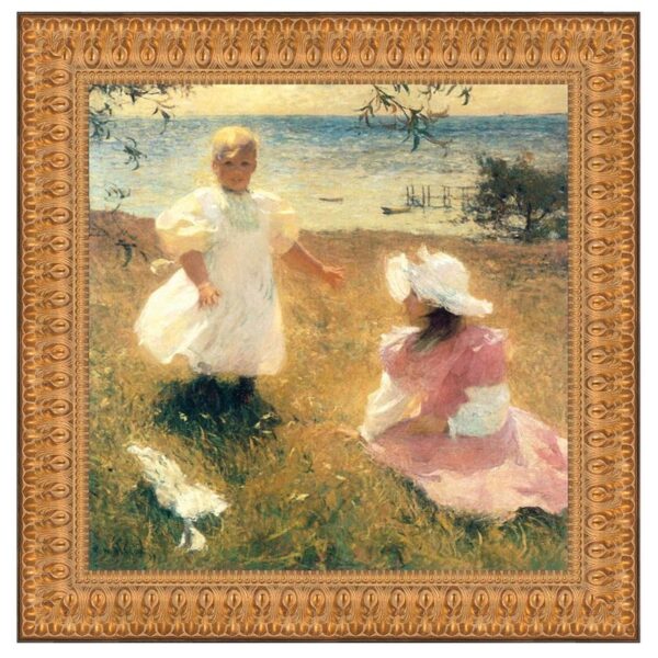 Design Toscano DA4643 37 1/2 Inch The Sisters 1899 Canvas Replica Painting - Large