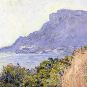 Design Toscano DA4764 47 Inch La Corniche at Monaco 1884 Canvas Replica Painting - Grande