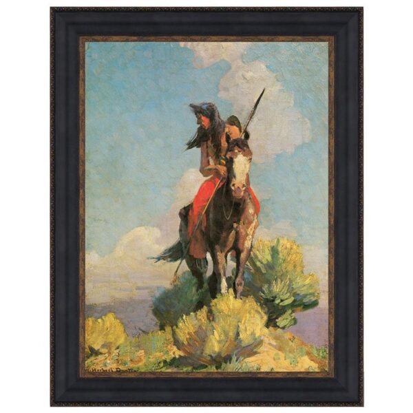 Design Toscano DA4962 24 3/4 Inch Crow Outlier 1896 Canvas Replica Painting - Medium