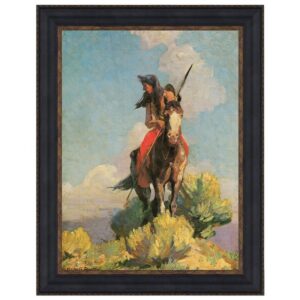 Design Toscano DA4963 32 3/4 Inch Crow Outlier 1896 Canvas Replica Painting - Large