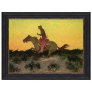 Design Toscano DA4994 50 3/4 Inch Against The Sunset 1906 Canvas Replica Painting - Grande