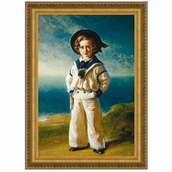 Design Toscano DA5122 25 Inch Albert Edward Prince of Wales 1846 Canvas Replica Painting - Medium