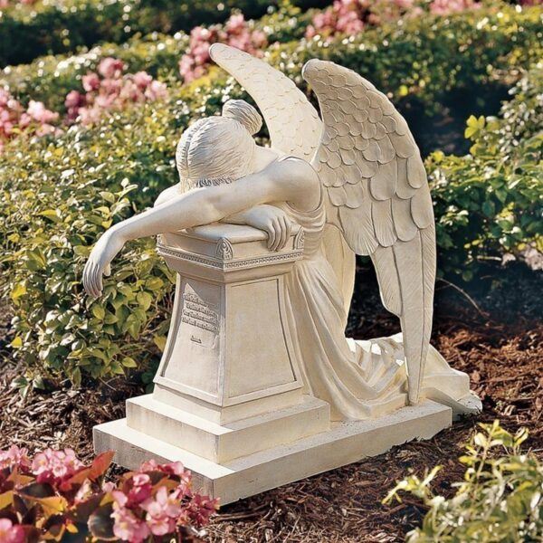 Design Toscano DB1111 12 Inch Estate Size Weeping Angel Monument