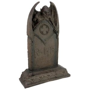 Design Toscano DB160282 15 1/2 Inch Vampire Demon Tombstone