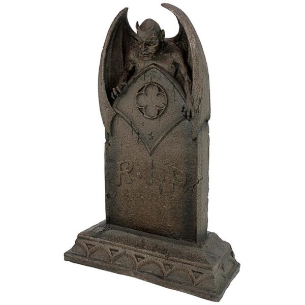 Design Toscano DB160282 15 1/2 Inch Vampire Demon Tombstone