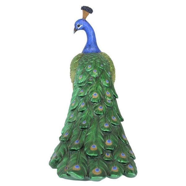 Design Toscano DB20191 12 1/2 Inch Regal Peacock Statue, Large