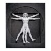 Design Toscano DB320012 13 1/2 Inch Vitruvian Man Plaque