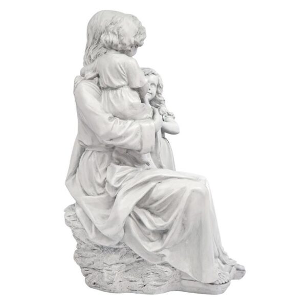 Design Toscano DB32131 16 Inch Jesus Loves the Little Children Statue