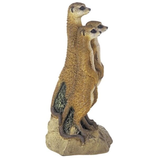 Design Toscano DB32136 11 Inch Meerkat Gang Statue