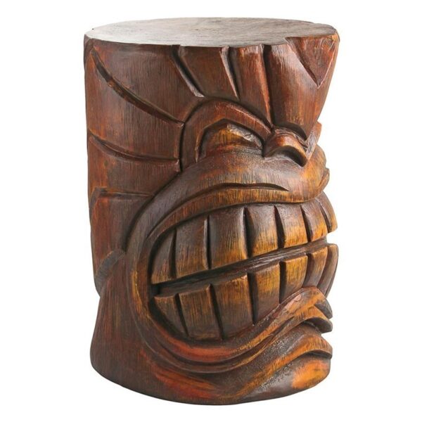 Design Toscano DB383038 15 1/2 Inch Kanaloa Teeth Grand Tiki Table