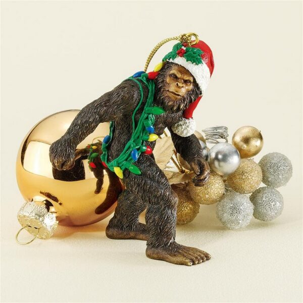 Design Toscano DB383084 2 Inch Bigfoot The Yeti Christmas Ornament