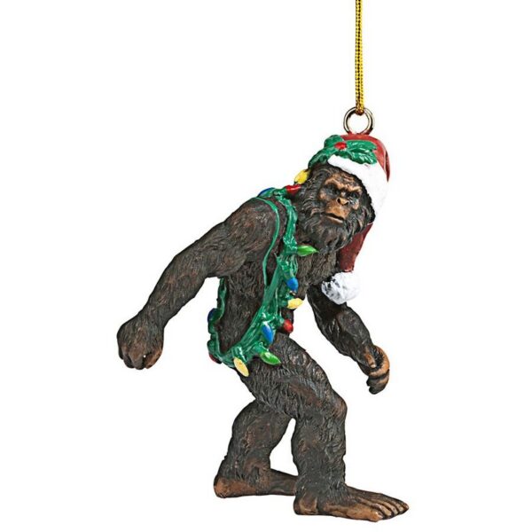 Design Toscano DB383084 2 Inch Bigfoot The Yeti Christmas Ornament