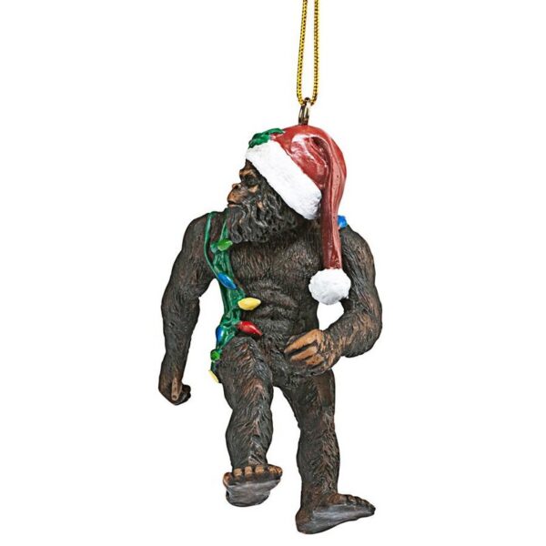 Design Toscano DB383084 2 Inch Bigfoot The Yeti Christmas Ornament