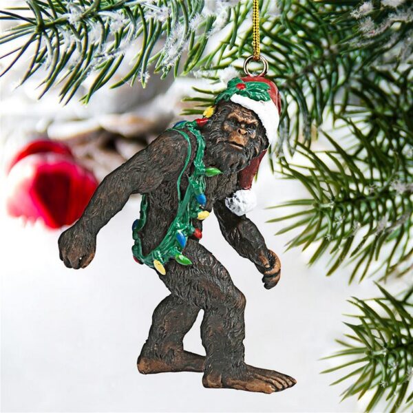 Design Toscano DB383084 2 Inch Bigfoot The Yeti Christmas Ornament