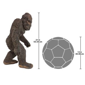 Design Toscano DB383091 12 1/2 Inch Medium Bigfoot the Garden Yeti Statue