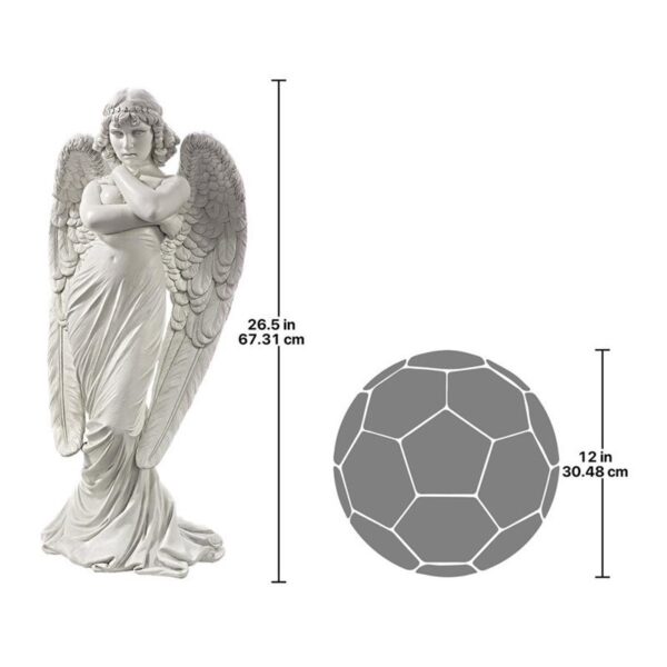 Design Toscano DB383094 12 1/2 Inch Monteverde Angel Statue