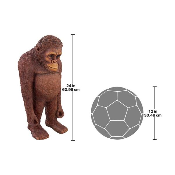 Design Toscano DB383107 12 Inch Java the Bashful Orangutan Statue