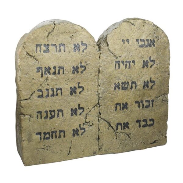 Design Toscano DB43010 21 Inch Ten Commandments Tablets