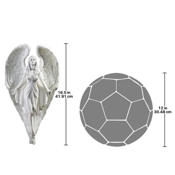 Design Toscano DB43016 9 1/2 Inch Spiritual Path Angel by Alan Dickinson