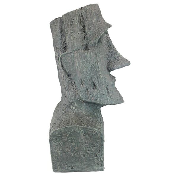 Design Toscano DB555 12 1/2 Inch Large Easter Island Moai Head