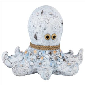 Design Toscano DS17041 14 1/2 Inch Glamourpuss Octopus Tropical Garden Statue