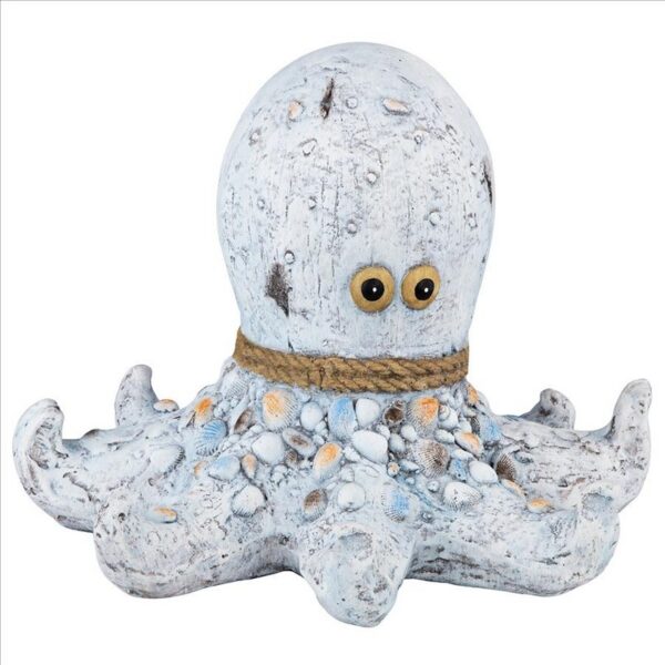 Design Toscano DS17041 14 1/2 Inch Glamourpuss Octopus Tropical Garden Statue