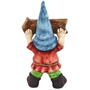 Design Toscano DS185098 12 Inch Welcoming Willie Garden Gnome Statue