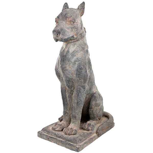 Design Toscano DS191373 12 1/2 Inch Great Dane Sentinal Statue