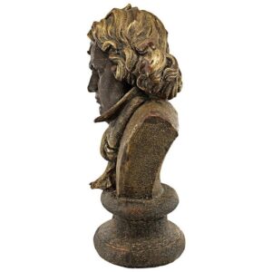 Design Toscano DS194443 14 Inch Beethoven Bust Statue