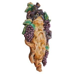 Design Toscano EU1003 12 1/2 God of the Grape Harvest Plaque