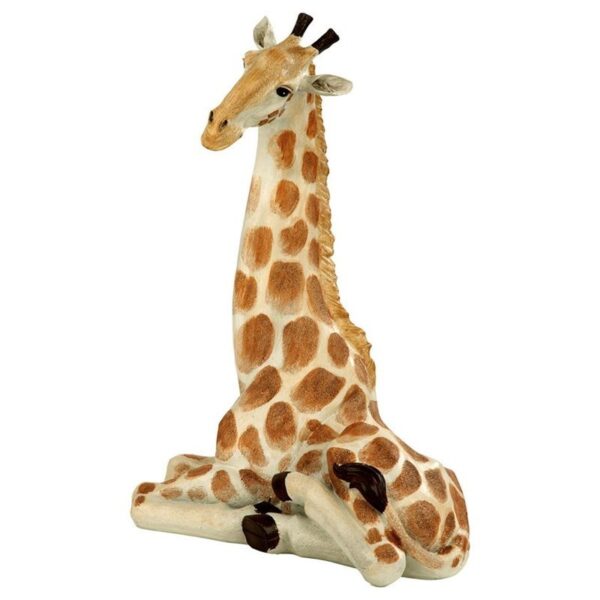 Design Toscano EU1015 15 1/2 Inch Zari the Resting Giraffe Statue