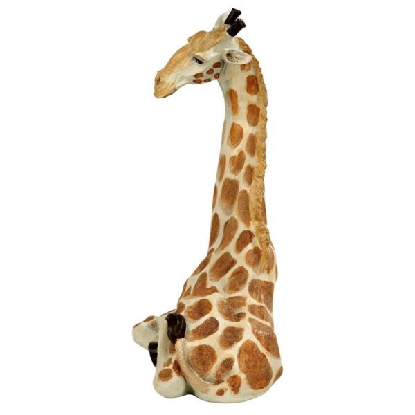 Design Toscano EU1015 15 1/2 Inch Zari the Resting Giraffe Statue