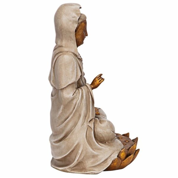 Design Toscano EU1017 7 1/2 Inch Goddess Guan Yin Statue