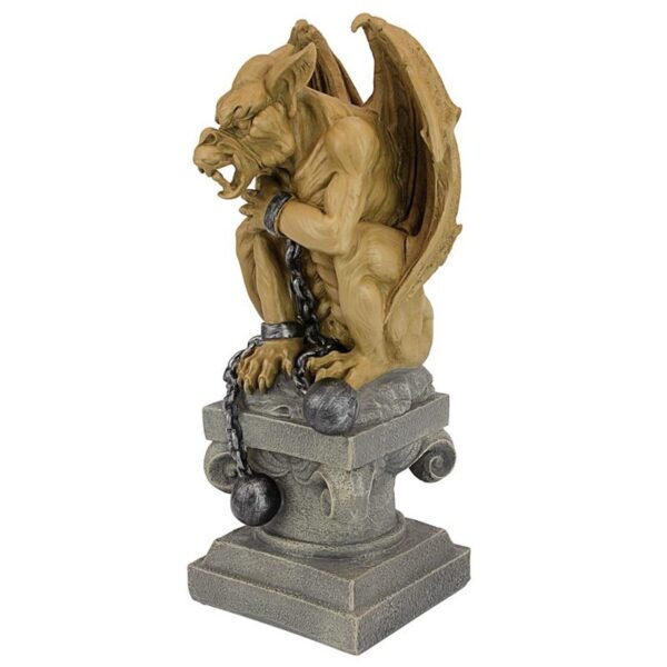 Design Toscano EU1026 7 Inch Ball and Chain Gargoyle Statue