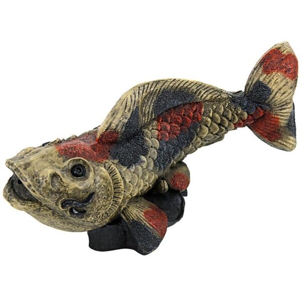 Design Toscano EU1046 16 Inch Showa Asian Koi Spitter Piped Statue