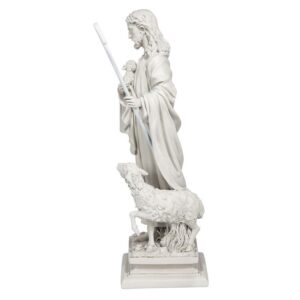 Design Toscano EU1785 12 Inch Jesus the Good Shepherd Large