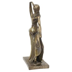 Design Toscano EU2156 10 1/2 Inch Mistress of the Dance Art Deco Statue