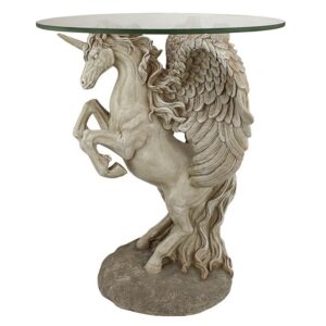 Design Toscano EU31323 16 Inch Mystical Winged Unicorn Table