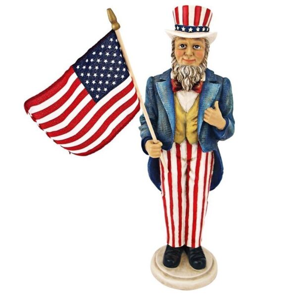 Design Toscano EU31651 5 1/2 Inch Uncle Sam Yankee Doodle Dandy Statue