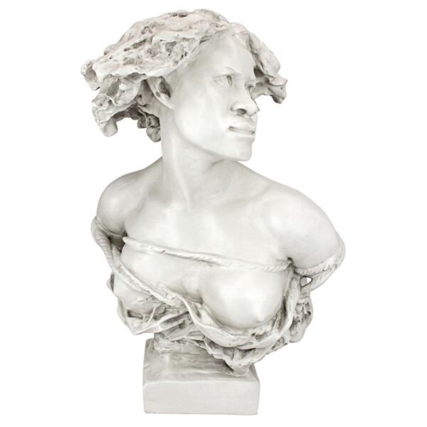 Design Toscano EU32456 16 1/2 Inch Large Negresse Captive Bust