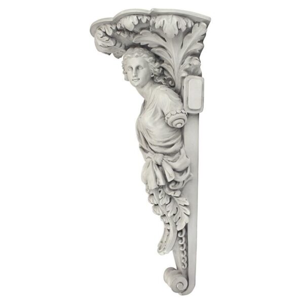 Design Toscano EU335711 11 1/2 Inch French Baroque Caryatid Facing Right