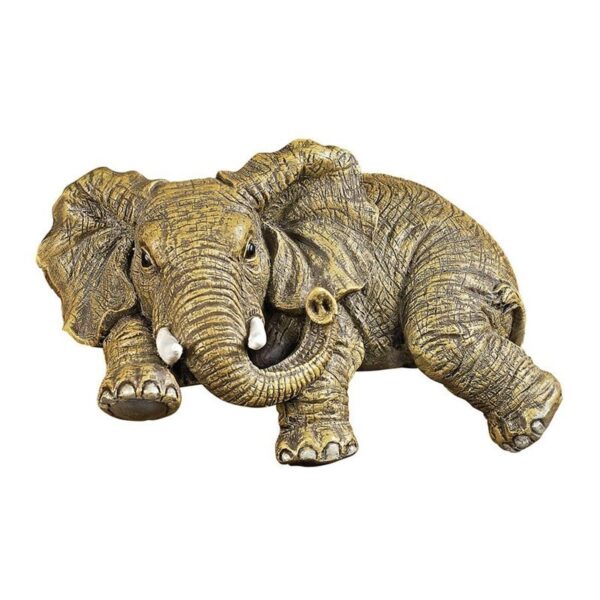 Design Toscano EU33738 5 1/2 Inch Ernie the Elephant Shelf Sitter