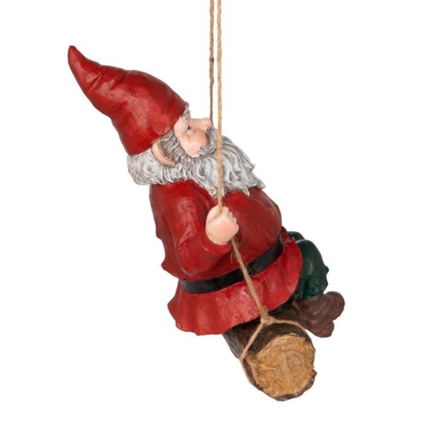 Design Toscano EU5795 8 1/2 Inch Sammy the Swinging Gnome