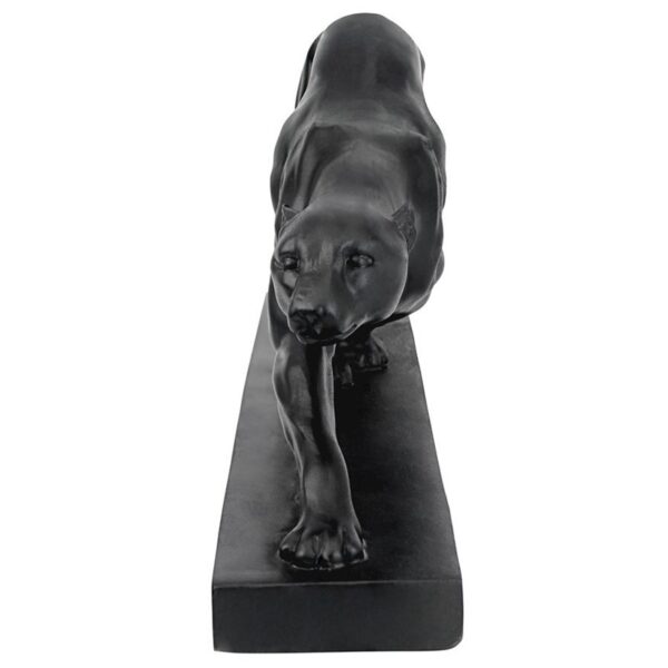 Design Toscano EU6104 16 1/2 Inch Art Deco Panther on the Prowl Statue