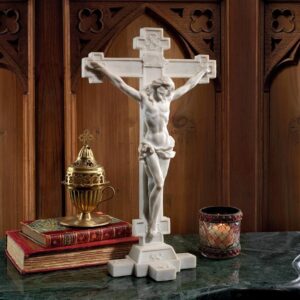 Design Toscano EU6573 9 Inch Crucifix Body of Christ Statue