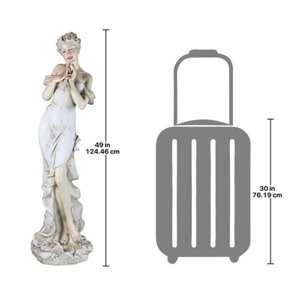 Design Toscano EU6841 13 1/2 Inch Thalia Muse of the Garden