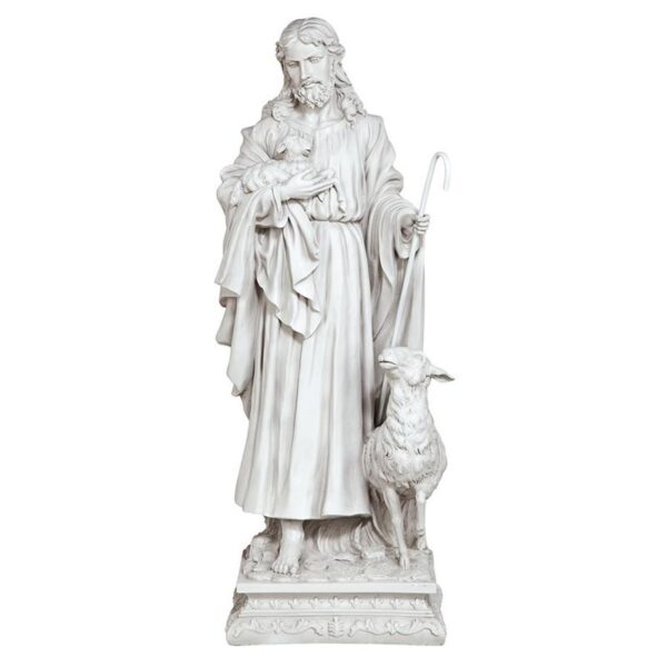 Design Toscano EU784776 17 Inch Jesus the Good Shepherd Grande