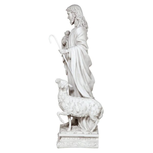 Design Toscano EU784776 17 Inch Jesus the Good Shepherd Grande