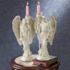 Design Toscano EU79299 6 1/2 Inch Angels of Virtue Candleholders